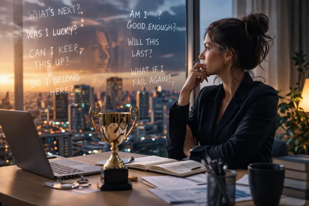 Why Success Can Trigger New Waves of Doubt